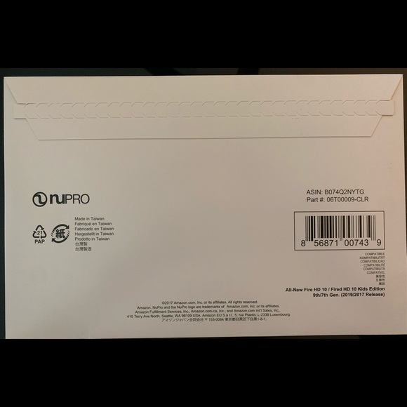 NuPro Clear Screen Protector - Picture 1 of 11